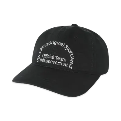 thisisneverthat TNT Team Cap "Black"
