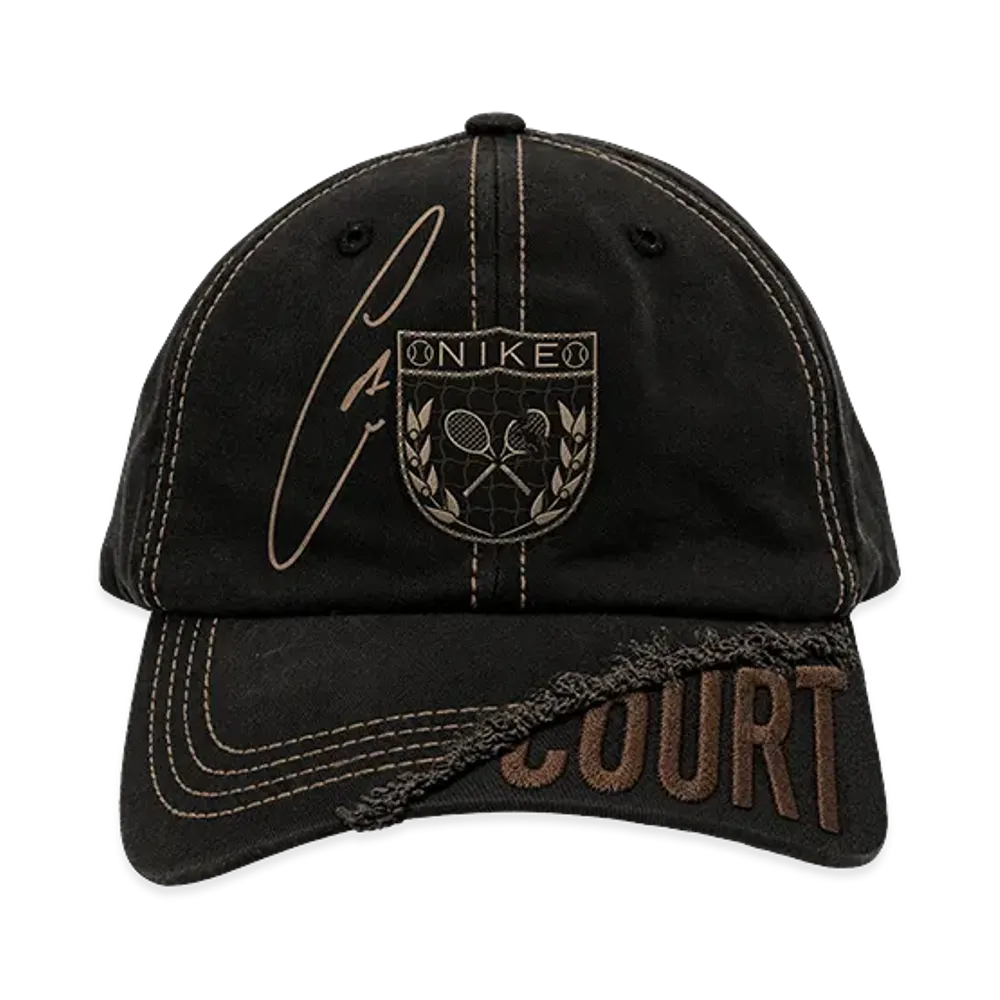 Travis Scott Cactus Jack x Nike Cactus Court Distressed Hat "Beige"