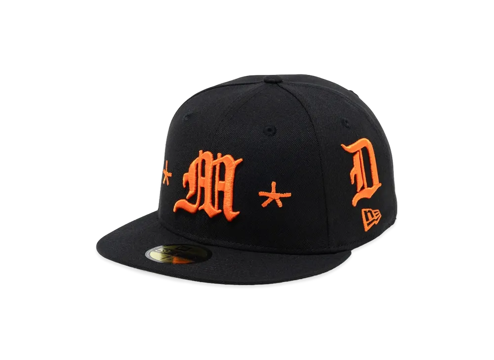 NEW ERA x Mora 59Fifty Allover "Black/Orange"