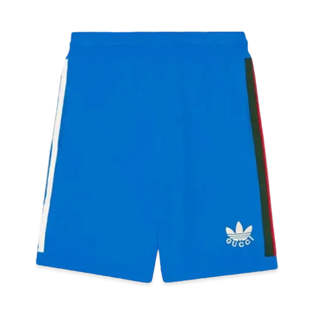 adidas x GUCCI Elastic Viscose Short Pants "Blue"