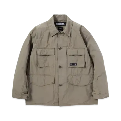 NEIGHBORHOOD COVERALL / CN-JK "Khaki"