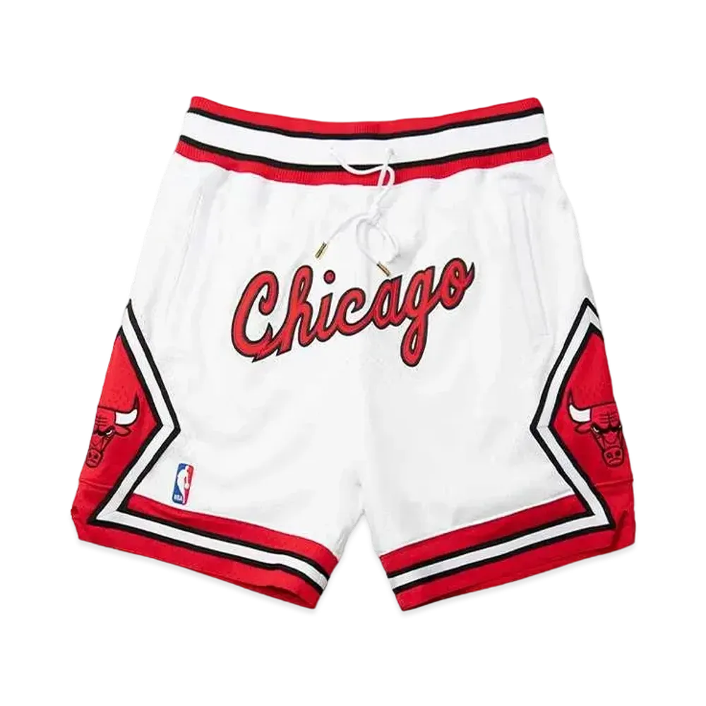 Just Don Chicago Bulls Shorts "White"