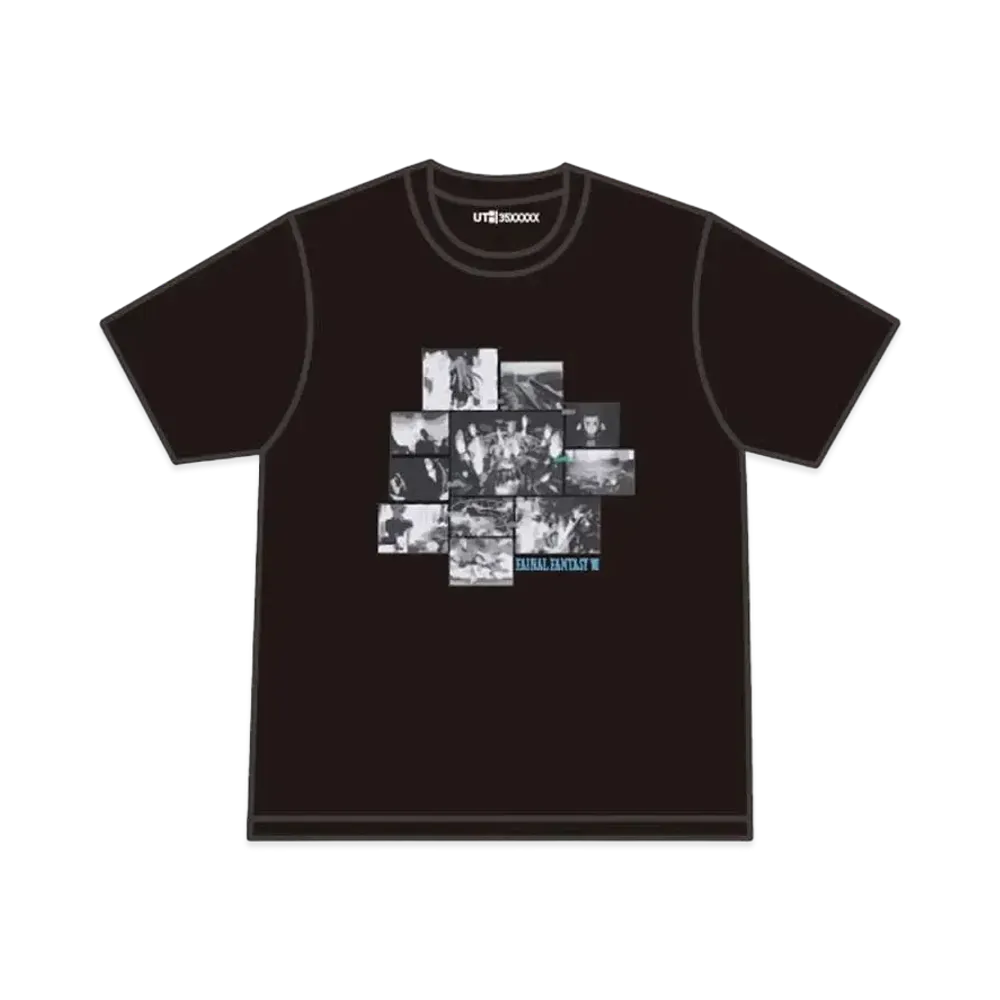 Uniqlo Final Fantasy 35th Anniversary UT Graphic T-Shirt Final Fantasy VII "Black"