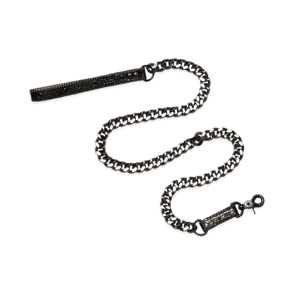 Supreme x B.B. Simon Studded Dog Leash "Black"
