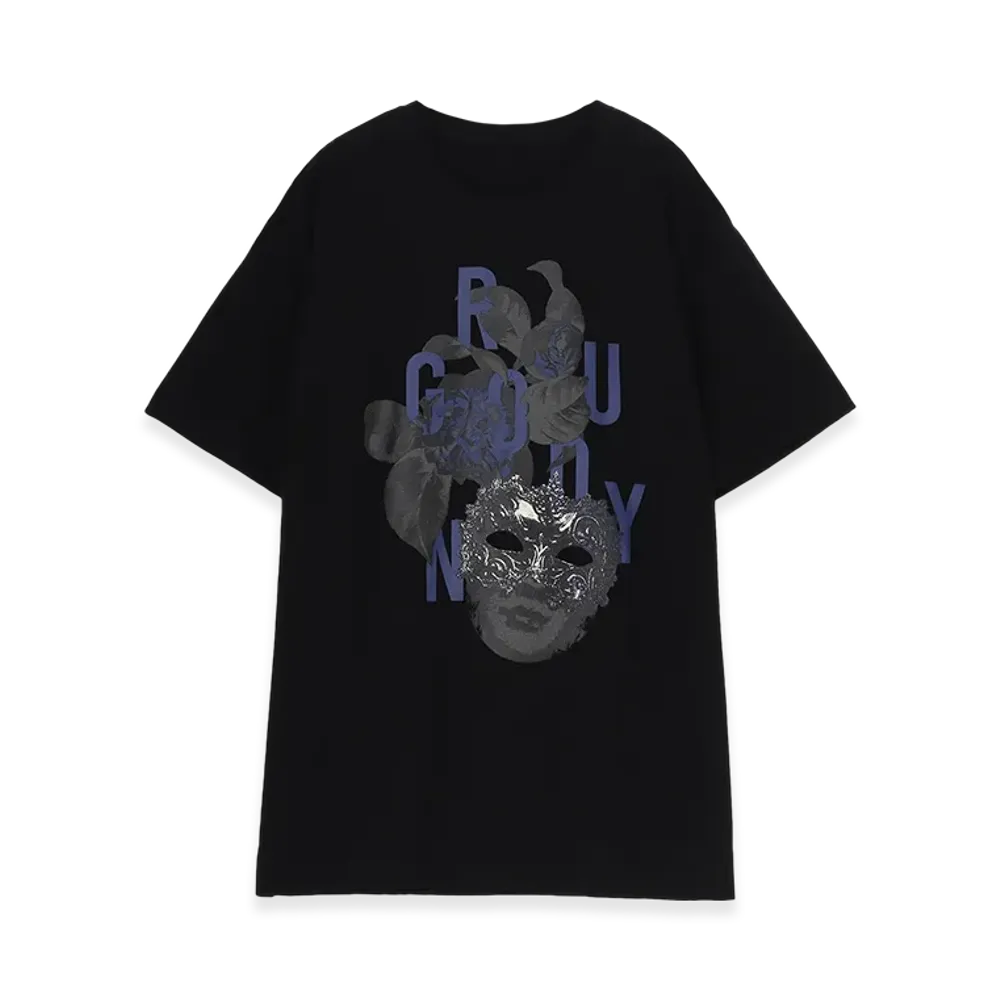 Ground Y 20/Cotton Jersey Mask Purple "Black"