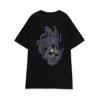 Ground Y 20/Cotton Jersey Mask Purple "Black"