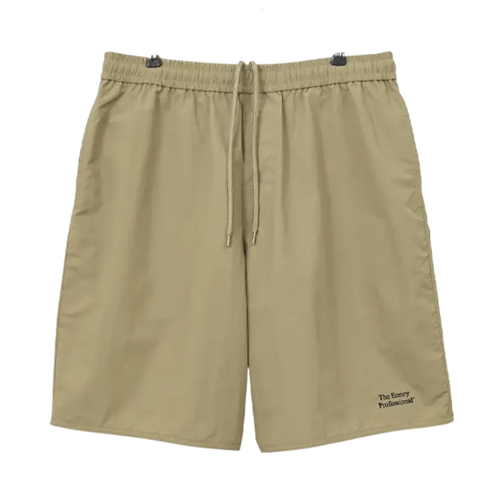 ENNOY Nylon Easy Shorts "Beige" (25SS) SS25BRENPT02LP