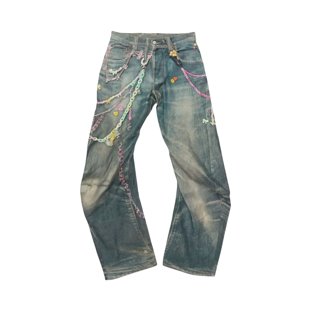 Acne Studios Loose Fit Jeans 2006M "Mid Blue Wash"