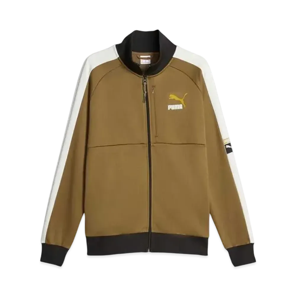 PUMA Men's T7 Forward History Track Jacket "Khaki"