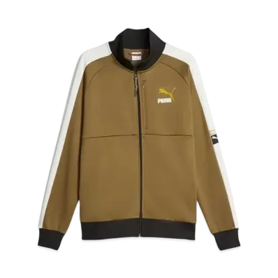 PUMA Men's T7 Forward History Track Jacket "Khaki"