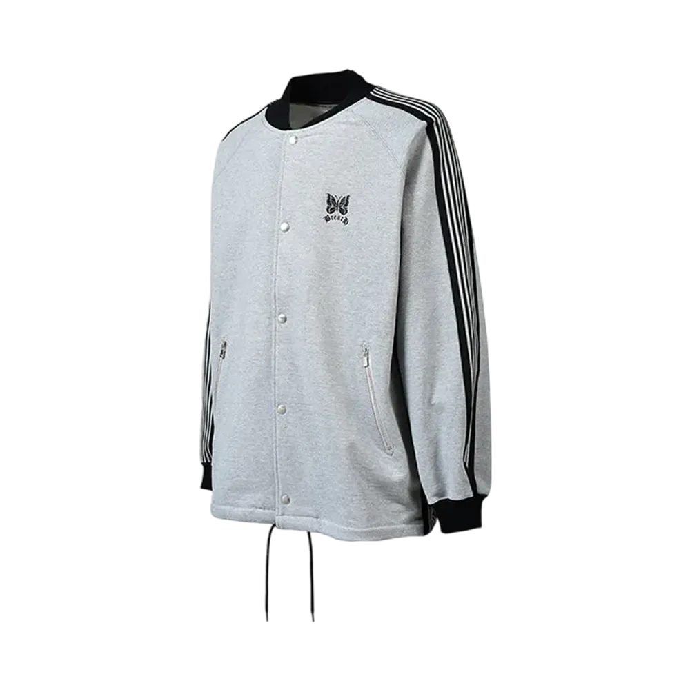 BREATH x Needles Track Coach Jacket Sweat "Gray/Black"