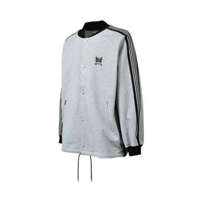 BREATH x Needles Track Coach Jacket Sweat "Gray/Black"