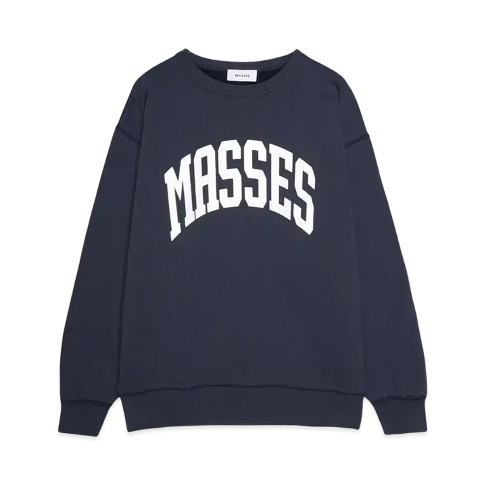 MASSES SWEAT CREW ARCH WASH "NAVY"