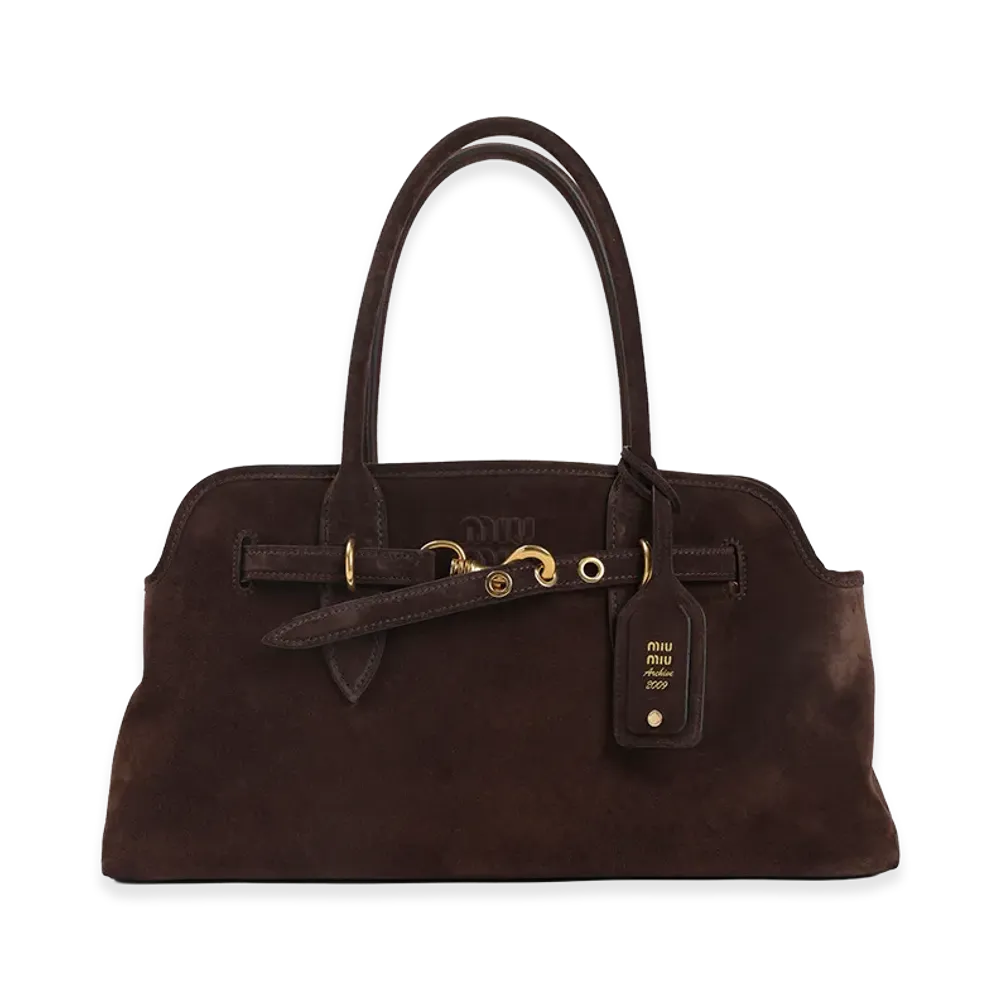 MIU MIU Women's Aventure Handbag "Brown"