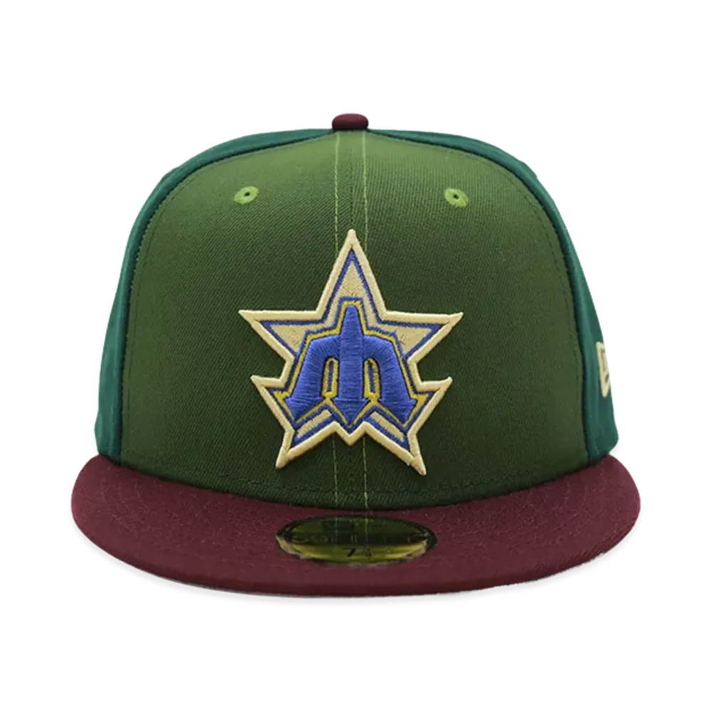NEW ERA x THE CAP 5950 Seattle Mariners Rifle "Green/Dark Green"