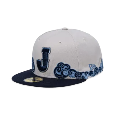 NEW ERA 59Fifty World Baseball Classic Ukiyoe "Stone/Navy"