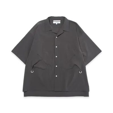 F/CE. Dotair Open Collar Shirt "Gray"