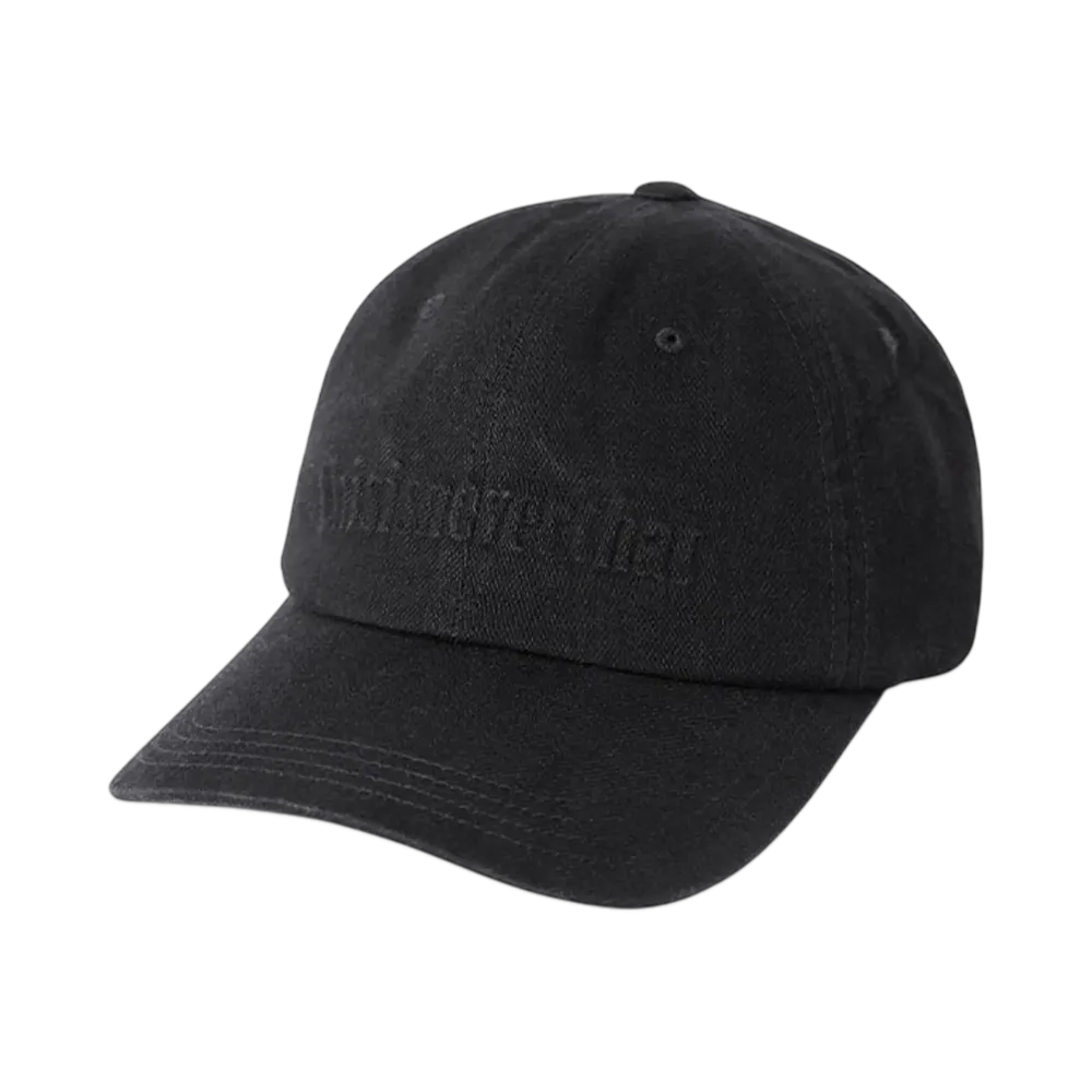 thisisneverthat Onyx Embossed Denim Cap "Black"