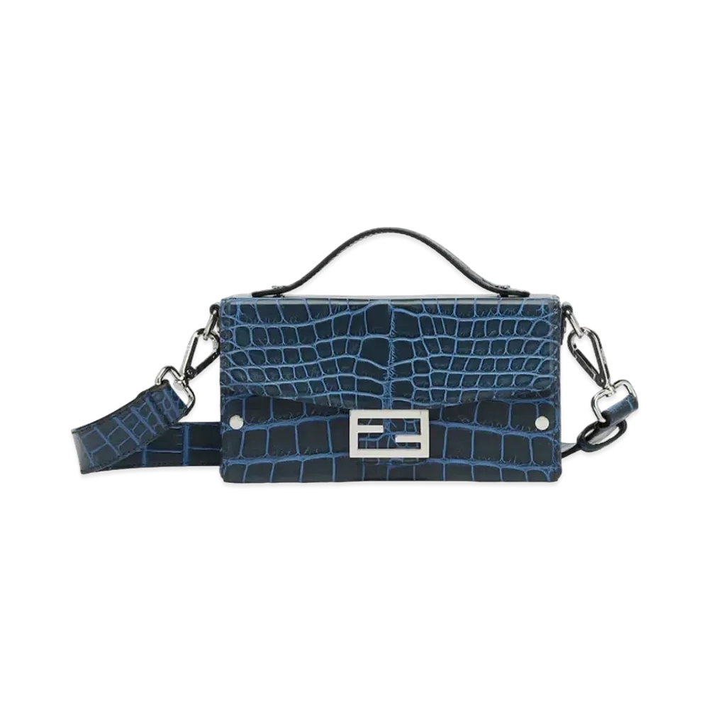 FENDI Baguette Soft Trunk "Blue"