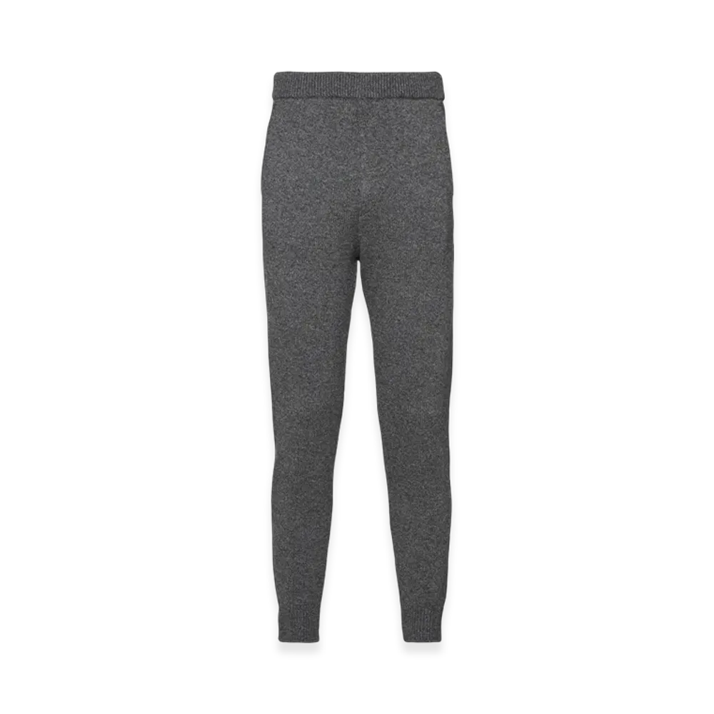 PRADA Cashmere Pants "Slate Gray"