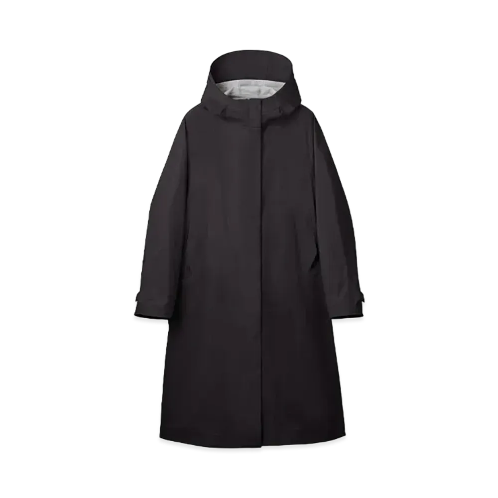 DESCENTE Allterrain Waterproof Long Shell Jacket Iris-Lc "Black"