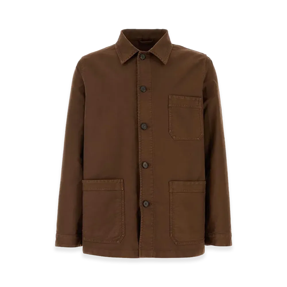 PRADA Canvas Jacket "Brown"
