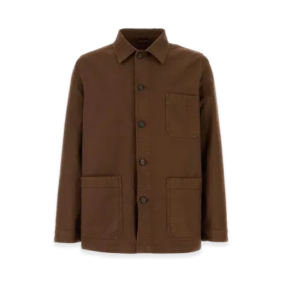 PRADA Canvas Jacket "Brown"