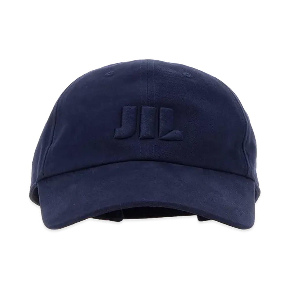 Jil Sander Twill Baseball Cap "Navy Blue"