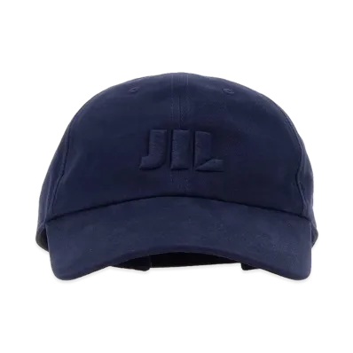 Jil Sander Twill Baseball Cap "Navy Blue"