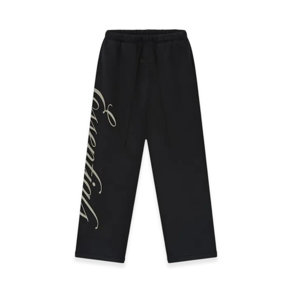 FEAR OF GOD ESSENTIALS Heavy Fleece Lounge Sweatpant "Vintage Black"