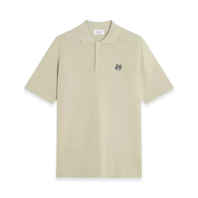 Maison Kitsune Polos "Beige"