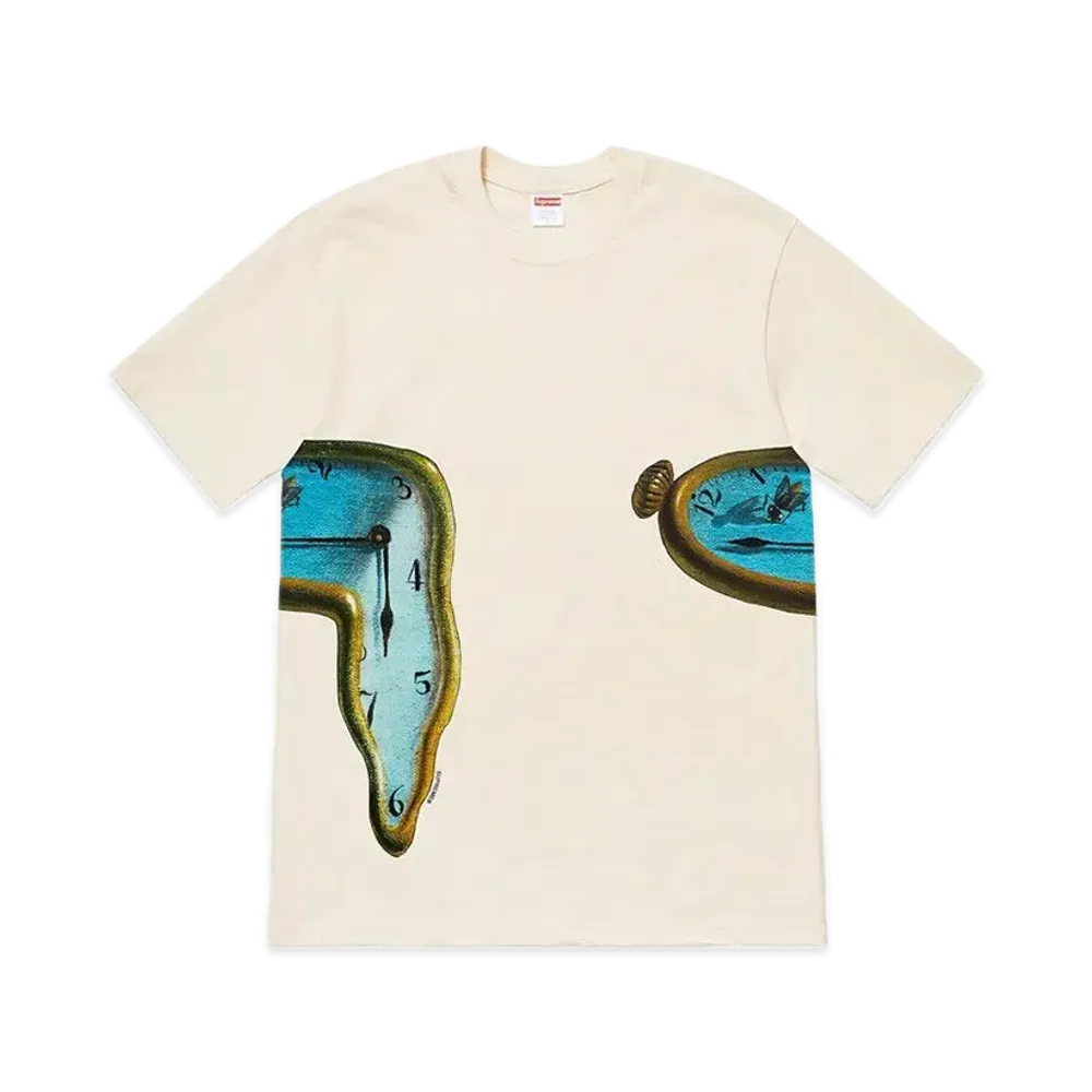 Supreme The Persistence of Memory Tee "Natural
"