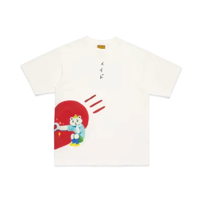 HUMAN MADE Keiko Sootome T-Shirt Side B "White"