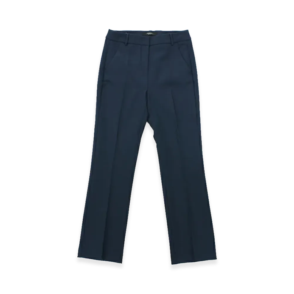 Weekend Max Mara Women's Stretch Capri Pants "Navy"