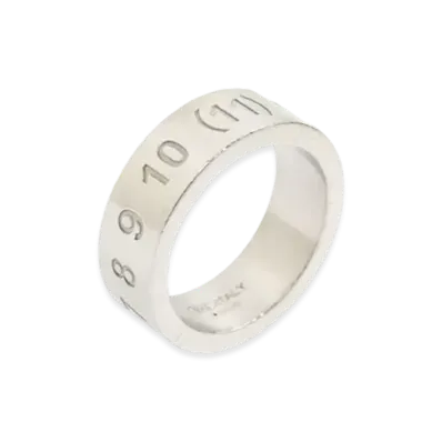 Maison Margiela Numerical Ring "Shiny Silver"