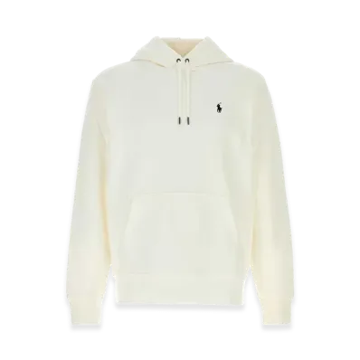 Polo Ralph Lauren Cotton Blend Hoodie "White"