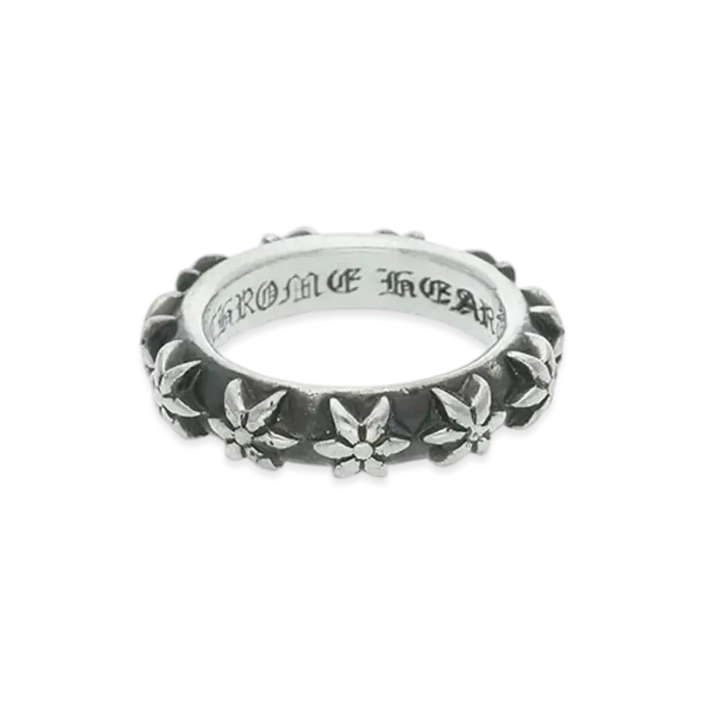 Chrome Hearts Star Band Ring "Silver"
