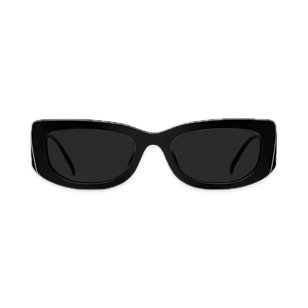 PRADA Sunglasses with Triangle Logo "Gray"
