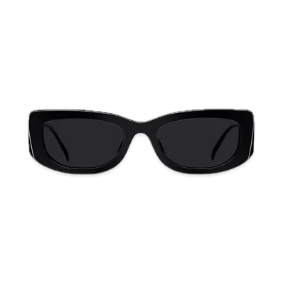 PRADA Sunglasses with Triangle Logo "Gray"