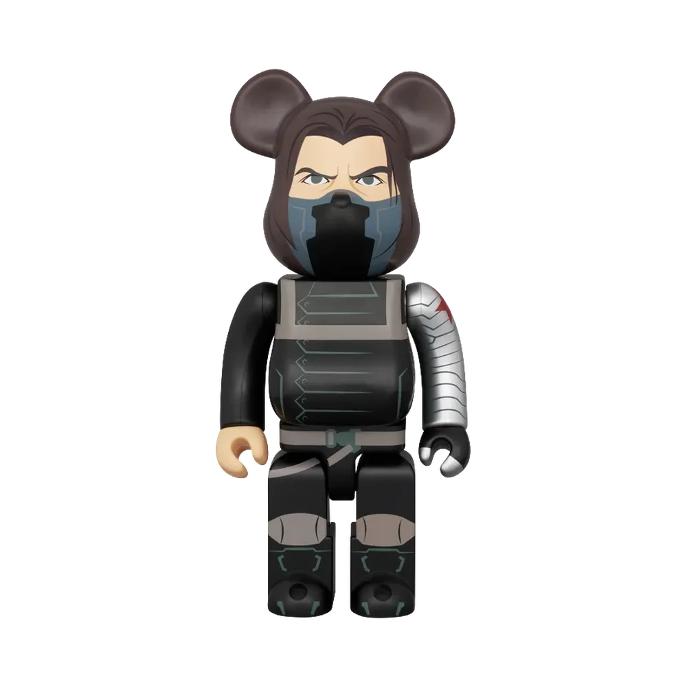 MEDICOM TOY "BEARBRICK" Winter Soldier 400%