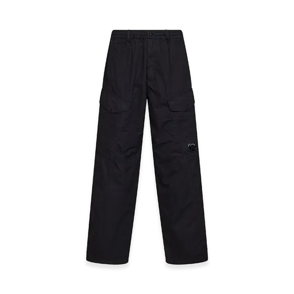 C.P. Company Micro-Reps Lens Cargo Trousers "Black"