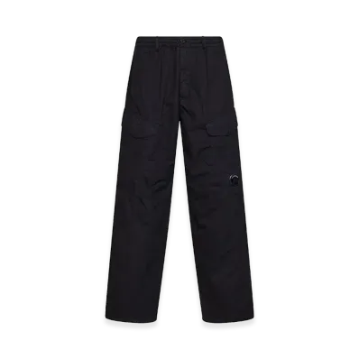 C.P. Company Micro-Reps Lens Cargo Trousers "Black"