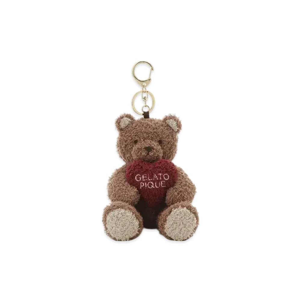GELATO PIQUE Baby Moko Heart Bear Charm "Brown"