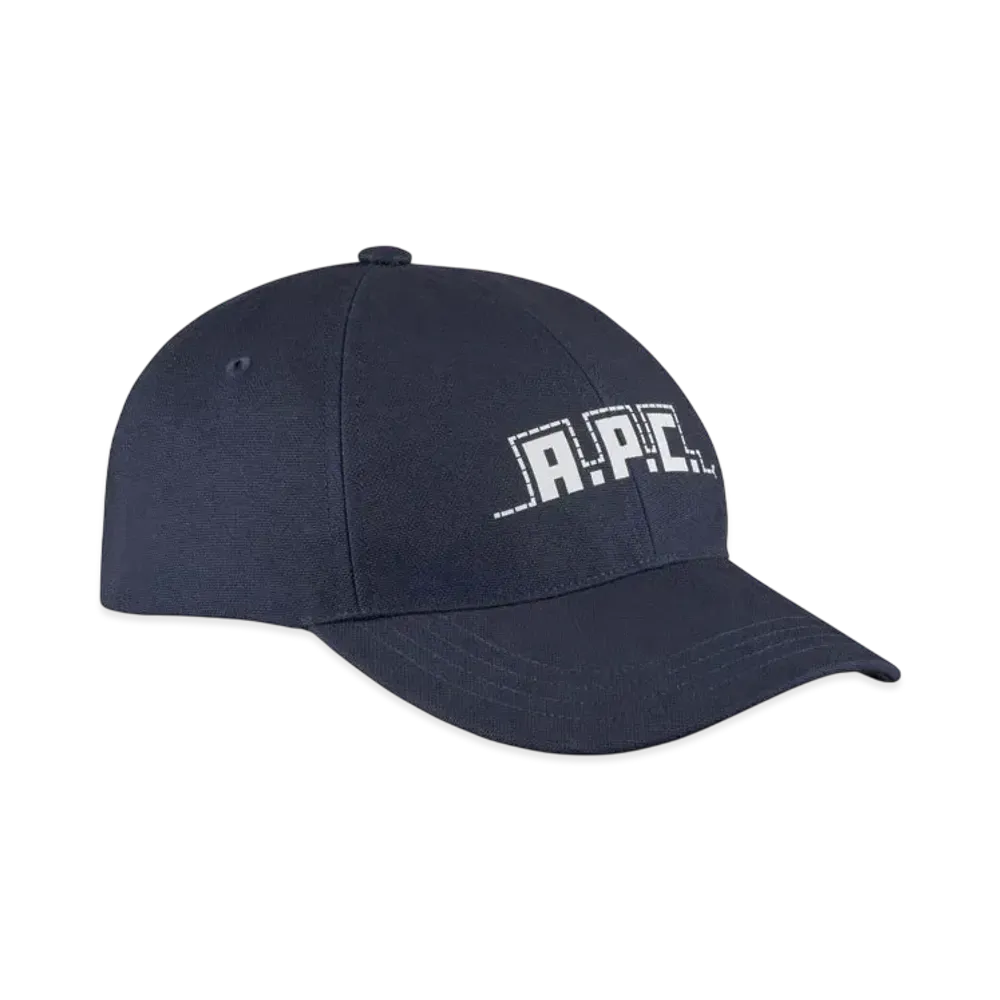 A.P.C. Charlie Lny 25 Casquette "Dark Navy"