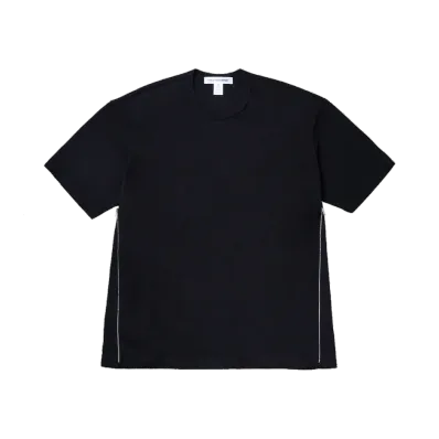 COMME des GARCONS SHIRT Side Zip Crewneck T-Shirt "Black"
