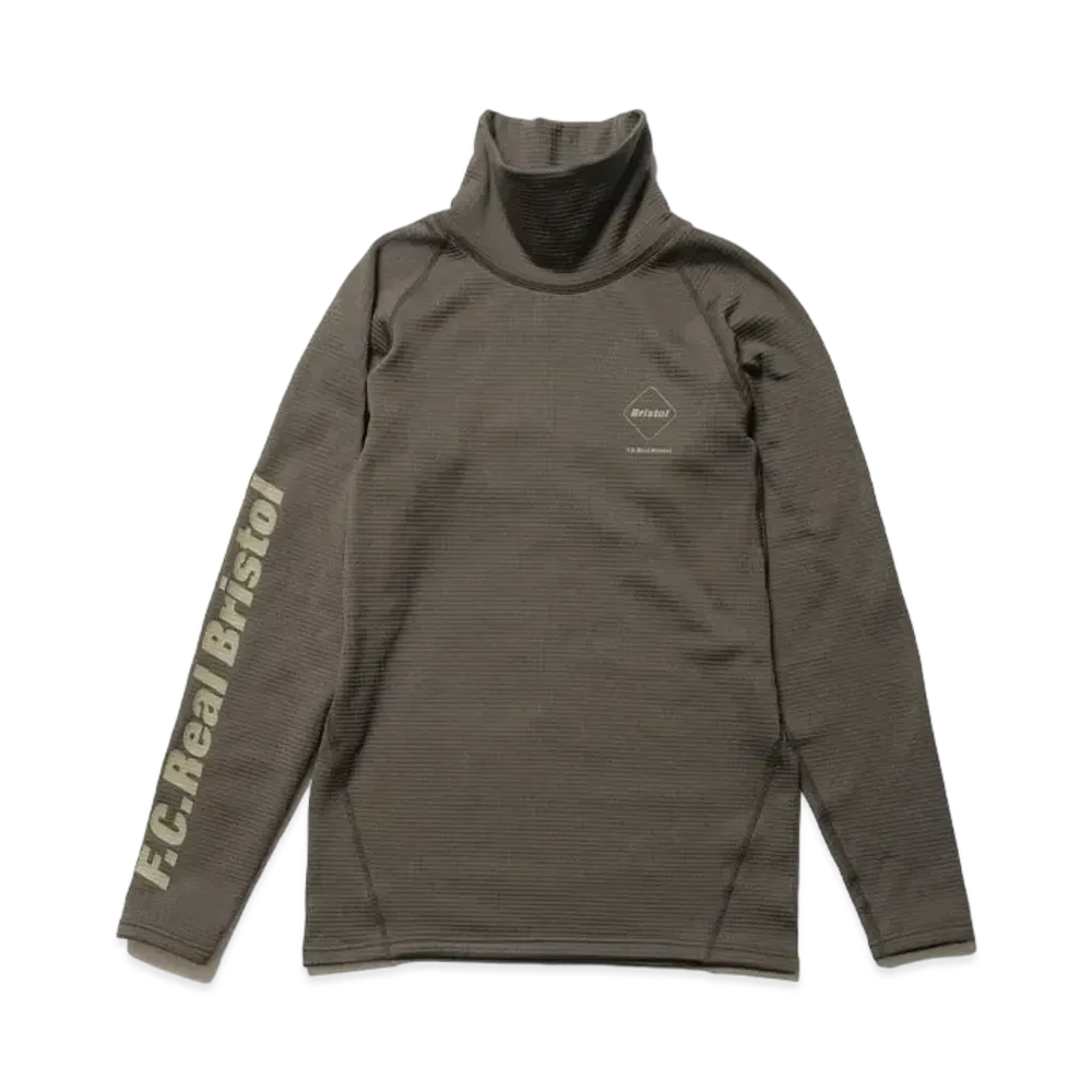 F.C.Real Bristol Under Layer Highneck Top "Khaki"