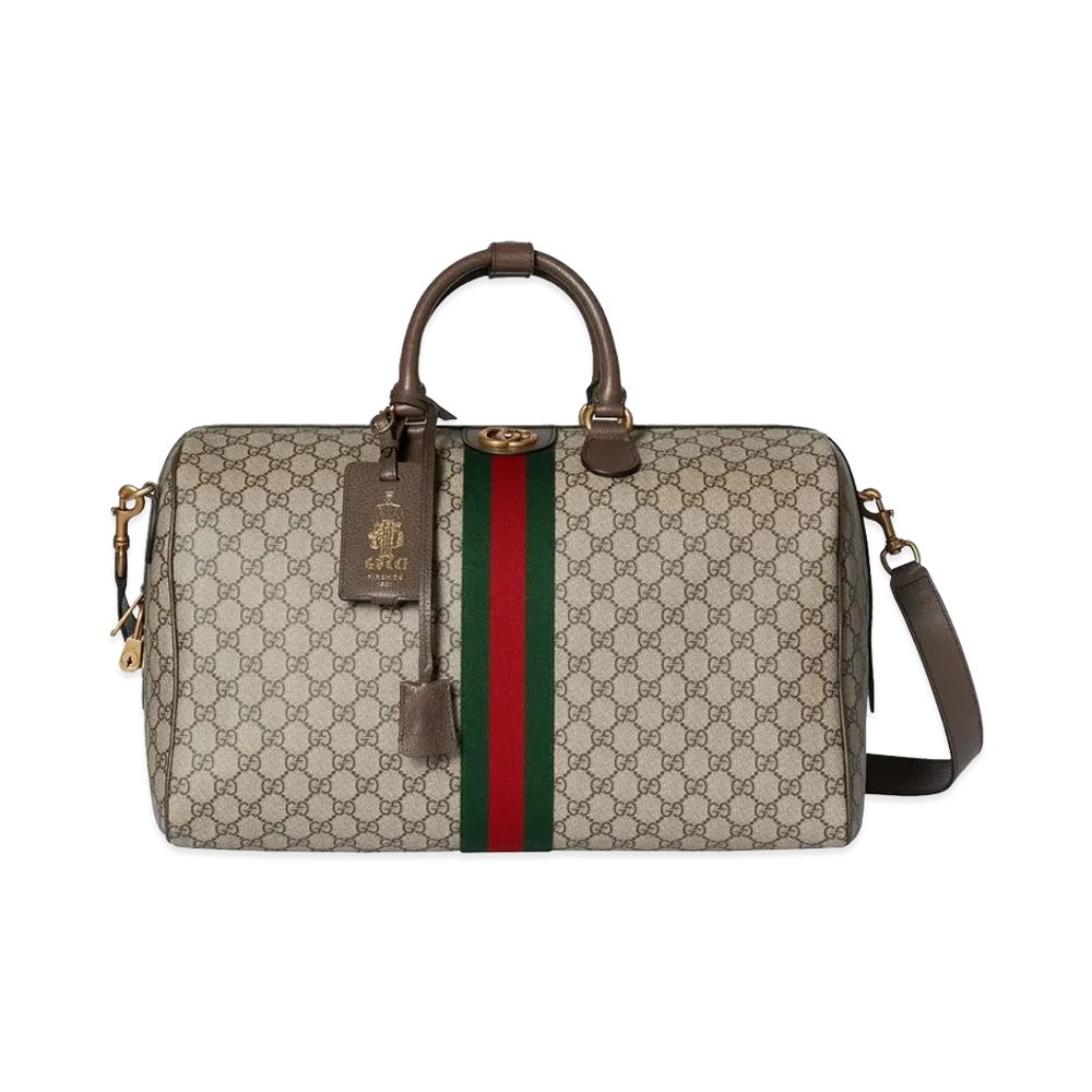 GUCCI Printed Canvas Travel Bag "Printed"