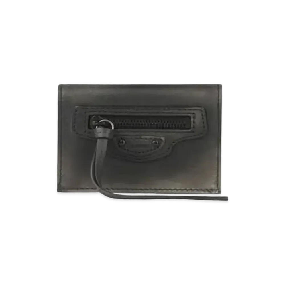 BALENCIAGA Men's Neo Classic Mini Wallet "Black"