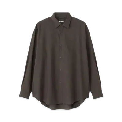 Goldwin Gosey Boil Relax Shirt (Unisex) "Jet Brown"