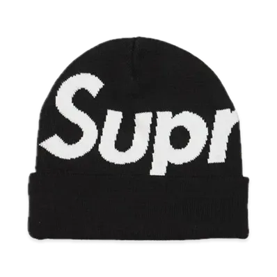Supreme Big Logo Beanie "Black" (24FW)